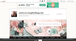 Desktop Screenshot of cartes-en-scrapbooking.com